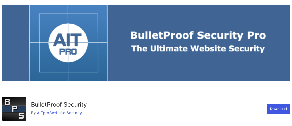 Best malware scanners: BulletProof Security
